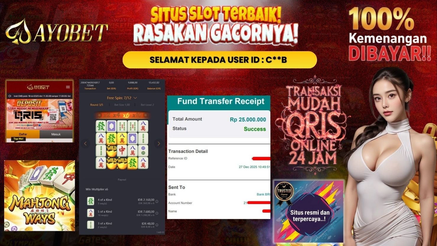 AYOBET JACKPOT SLOT MAHJONG WAYS